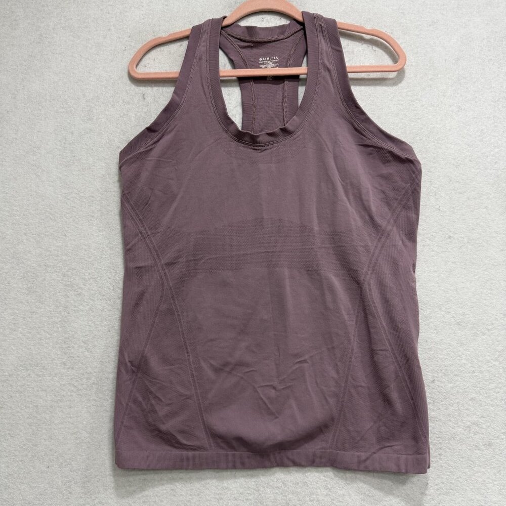 Athleta Mauve Purple Racerback Tank Top
